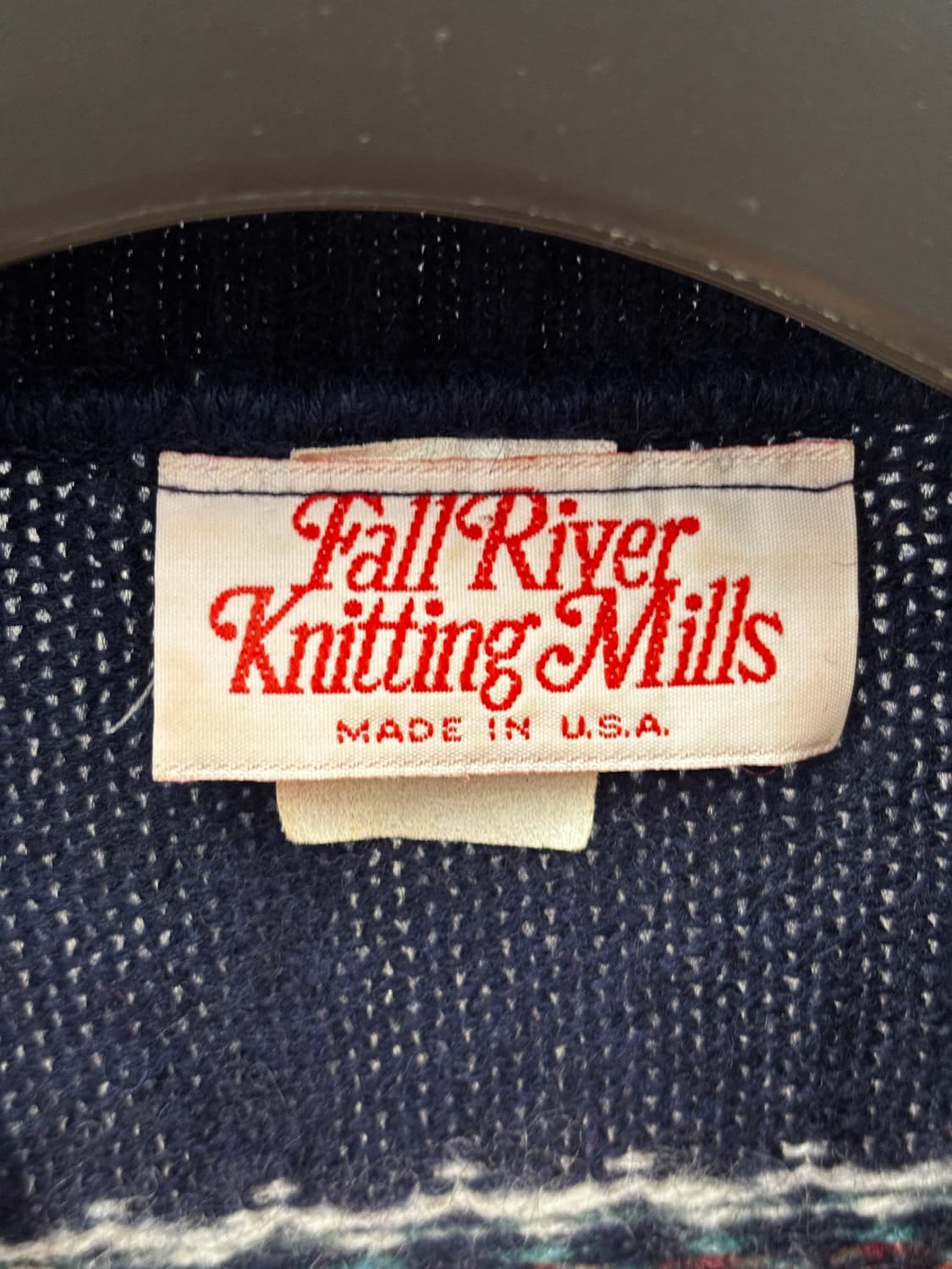 Fall River Knitting Mills 니트 M 상품이미지4