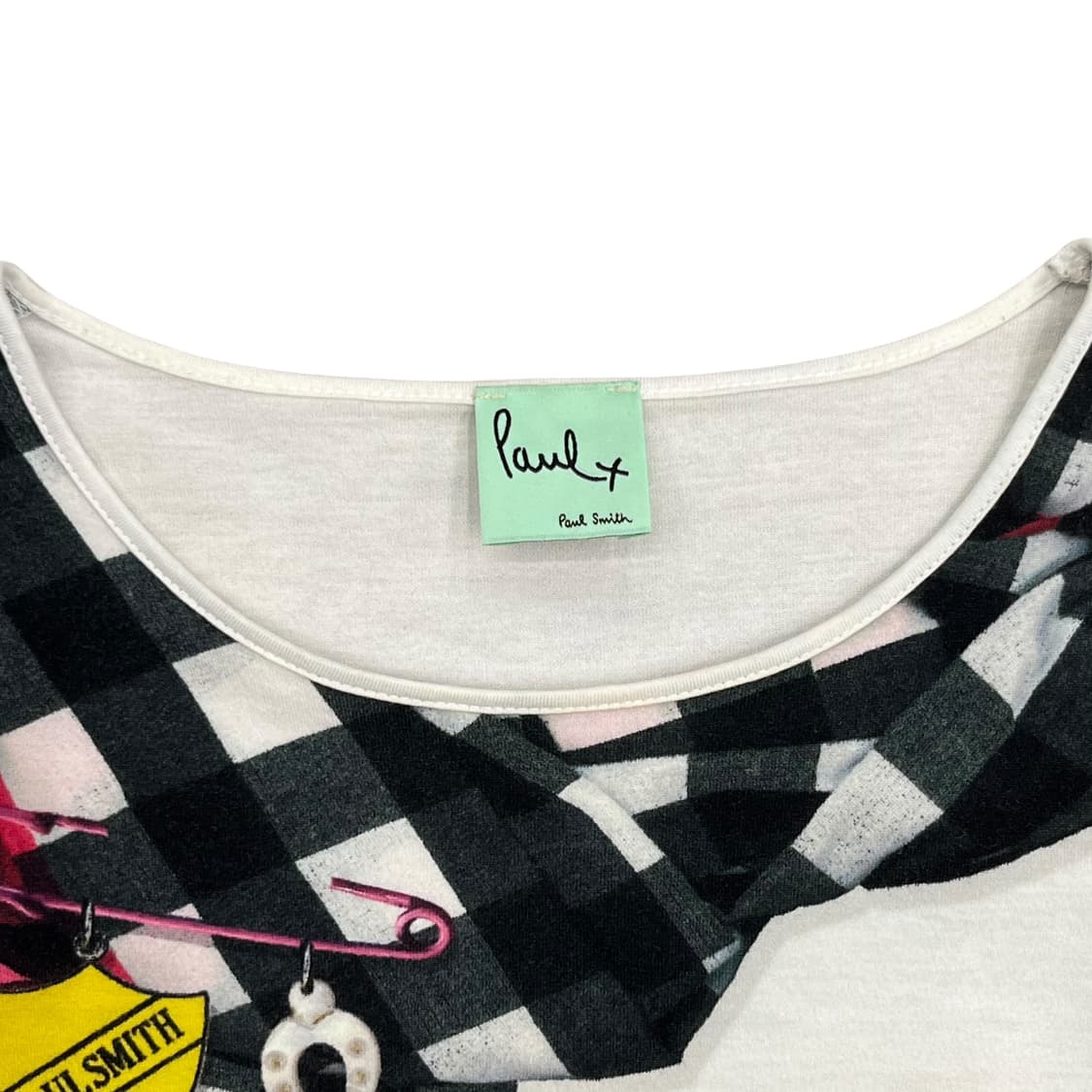 Paul Smith, Muffler White T Shirt 상품이미지7