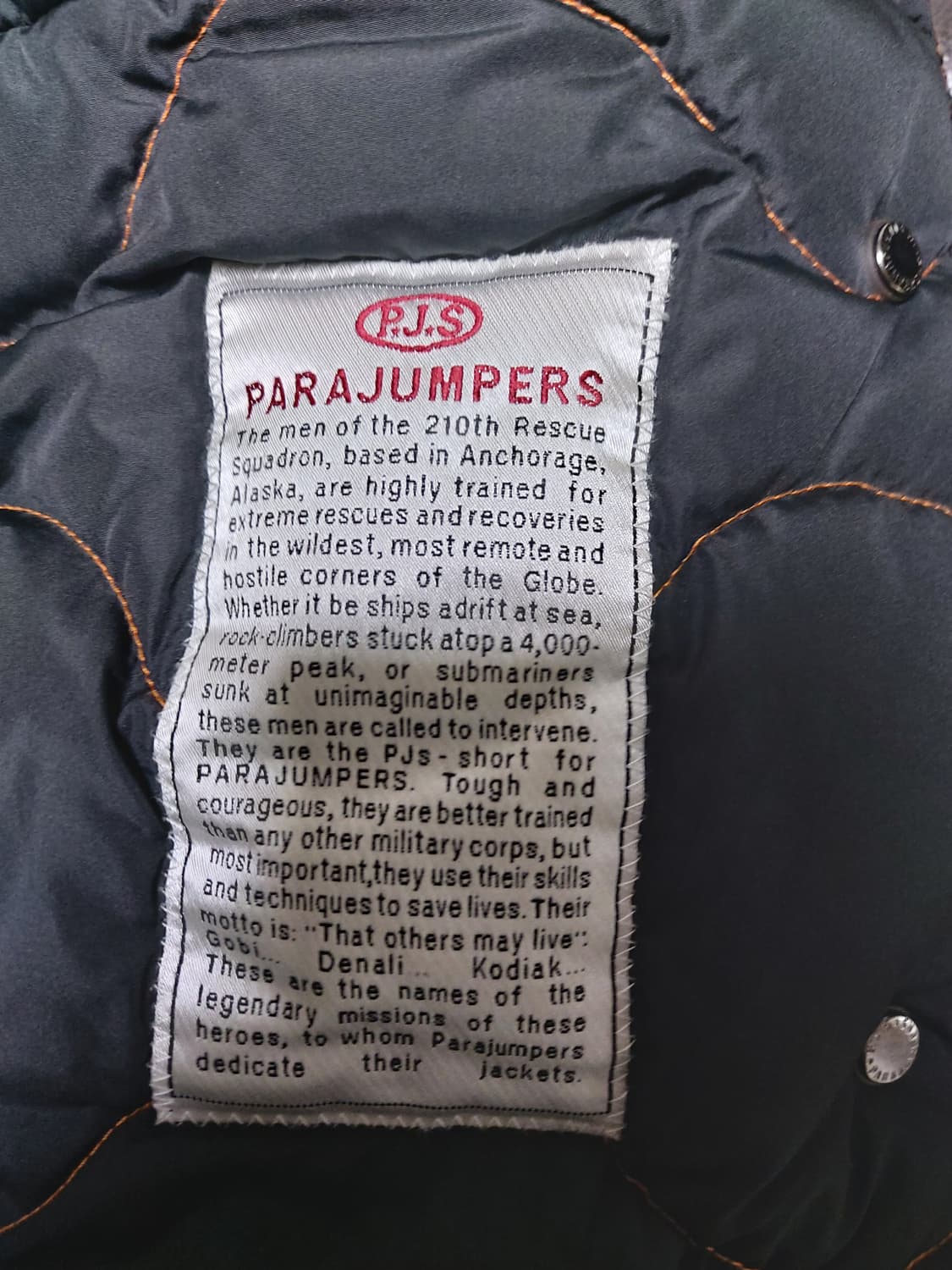 파라점퍼스 마스터피스 시리즈 내피(XL)

 상품이미지5