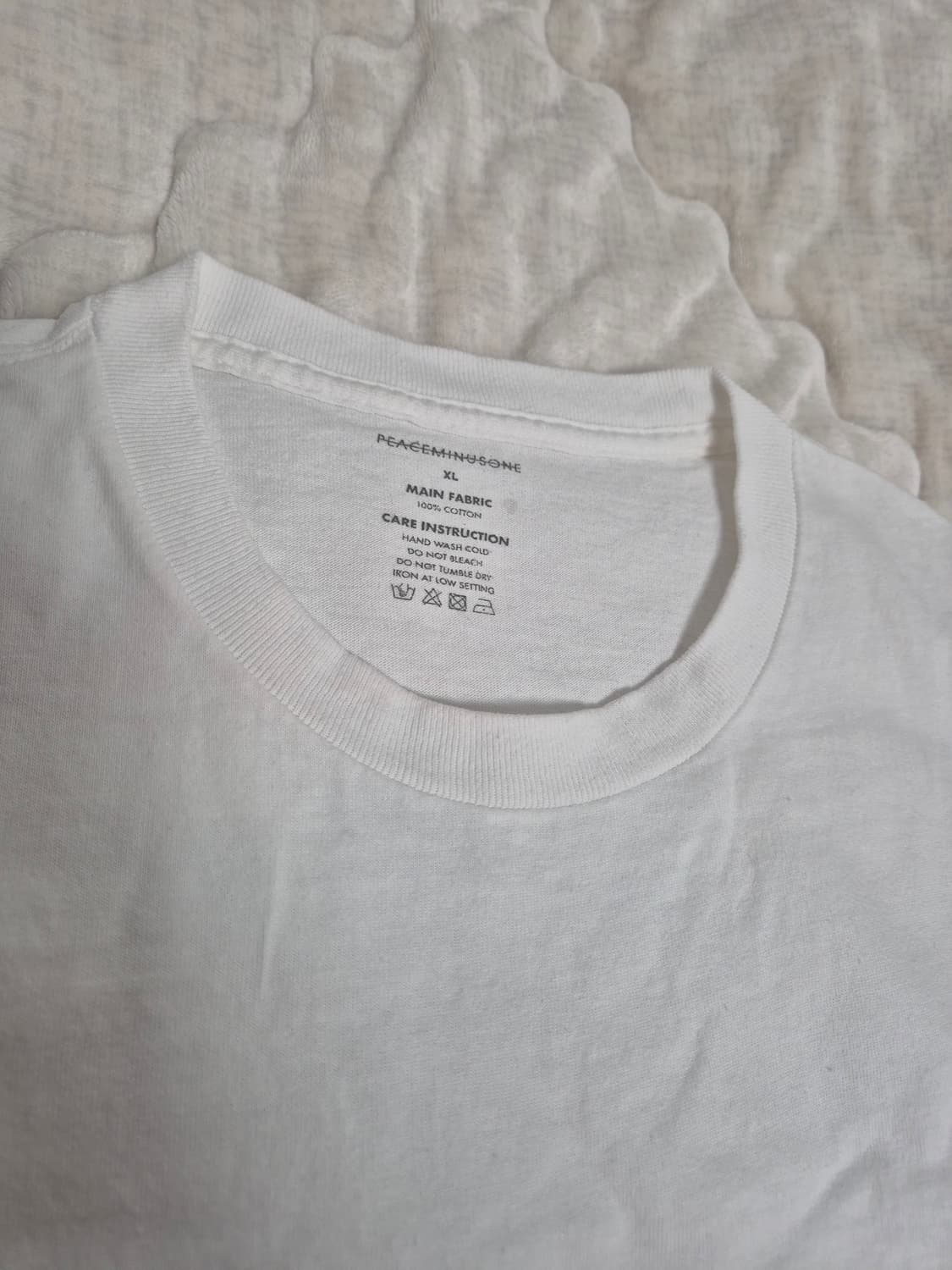 피스마이너스원 주피터 반팔 티셔츠 화이트 상품이미지4