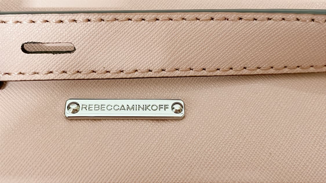 [새상품] 레베카밍코프 핑크 사피아노 토트백 숄더 크로스 가방 상품이미지10