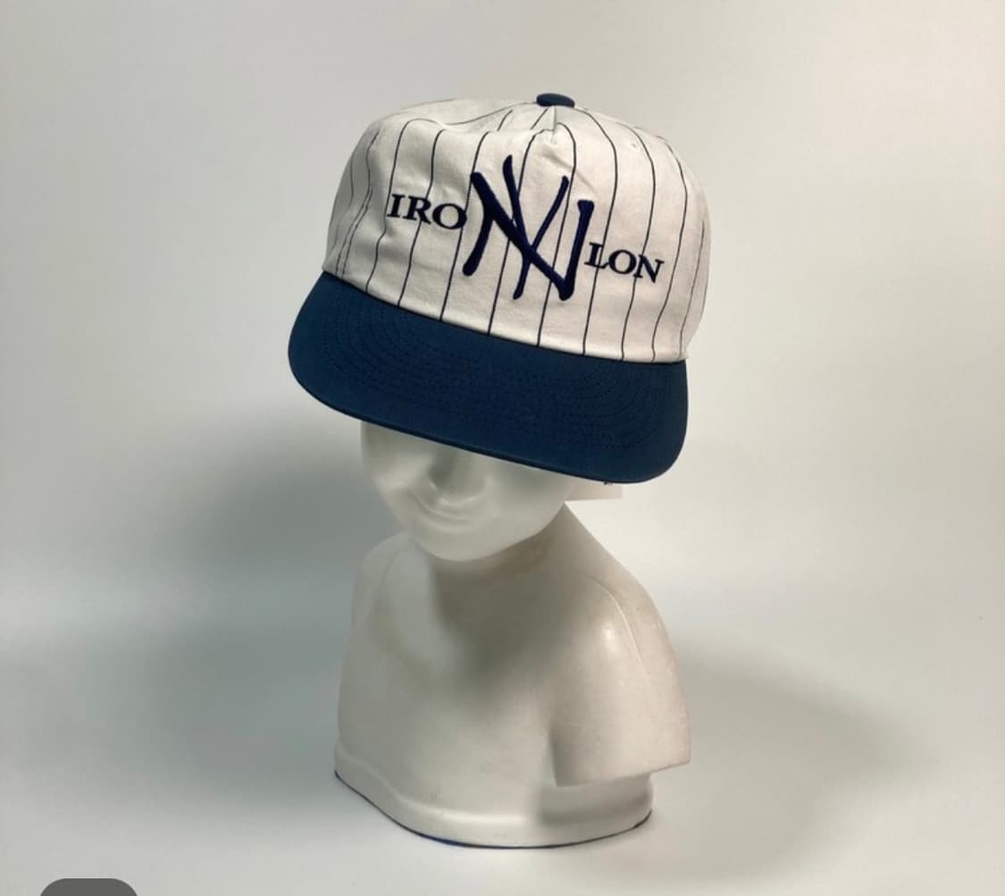 마스컴퍼니 IRONY NYLON cap (white) 캠프캡 상품이미지1