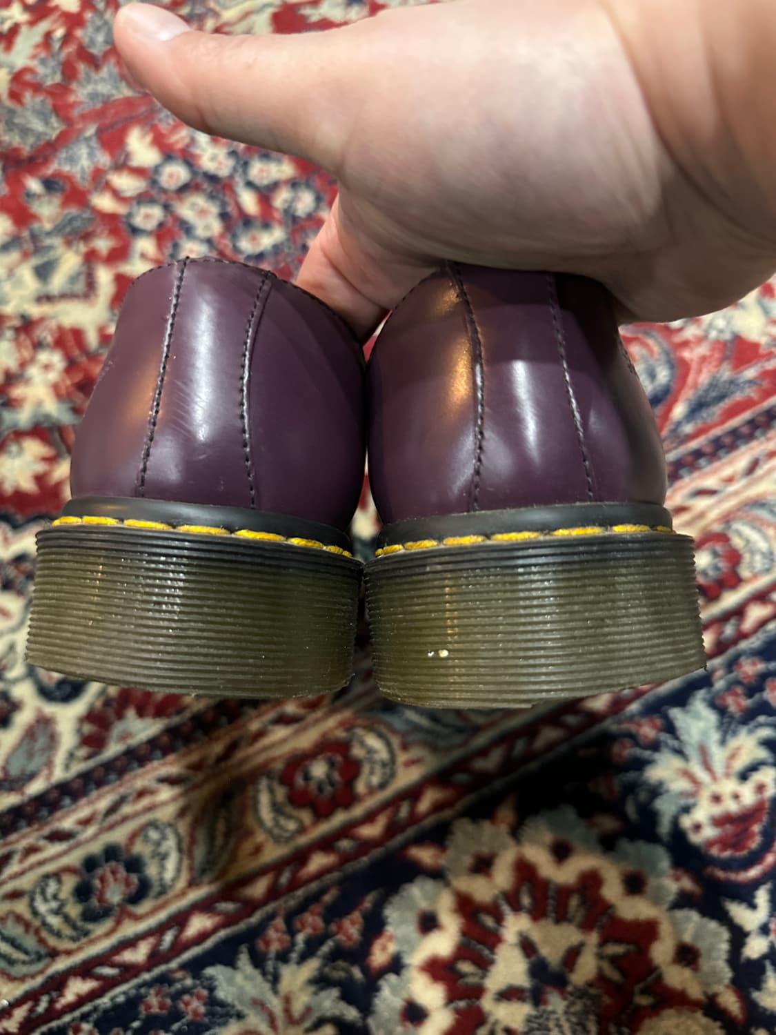 닥터마틴 3홀 퍼플 240 더비슈즈 상품이미지5