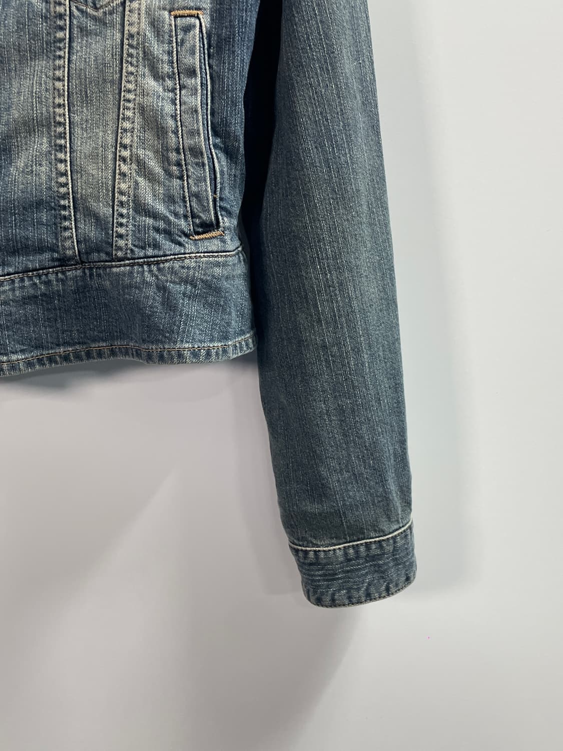 버버리 우먼스 노바체크 데님 청자켓 (on.431) 상품이미지6