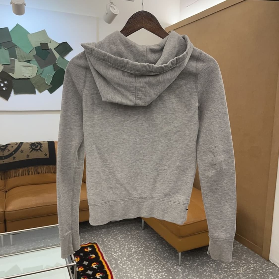 아베크롬비 빈티지 Y2K 00's 멜란지 기모 후드집업 XL C08203 상품이미지4