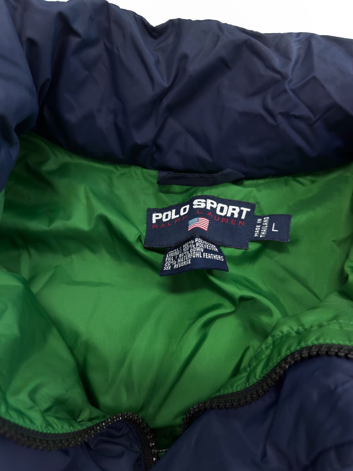 폴로스포츠 올드스쿨 덕다운 패딩 상품이미지4