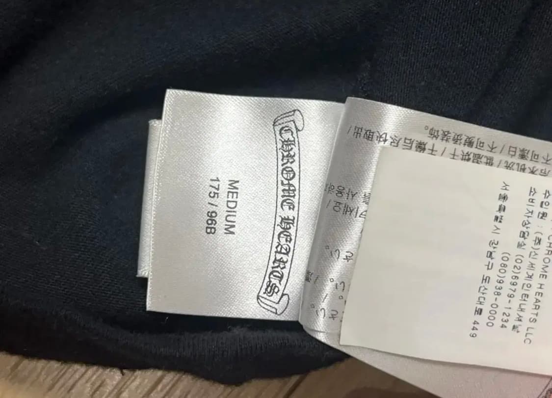 [M] 크롬하츠 롱슬리브 블랙 상품이미지4