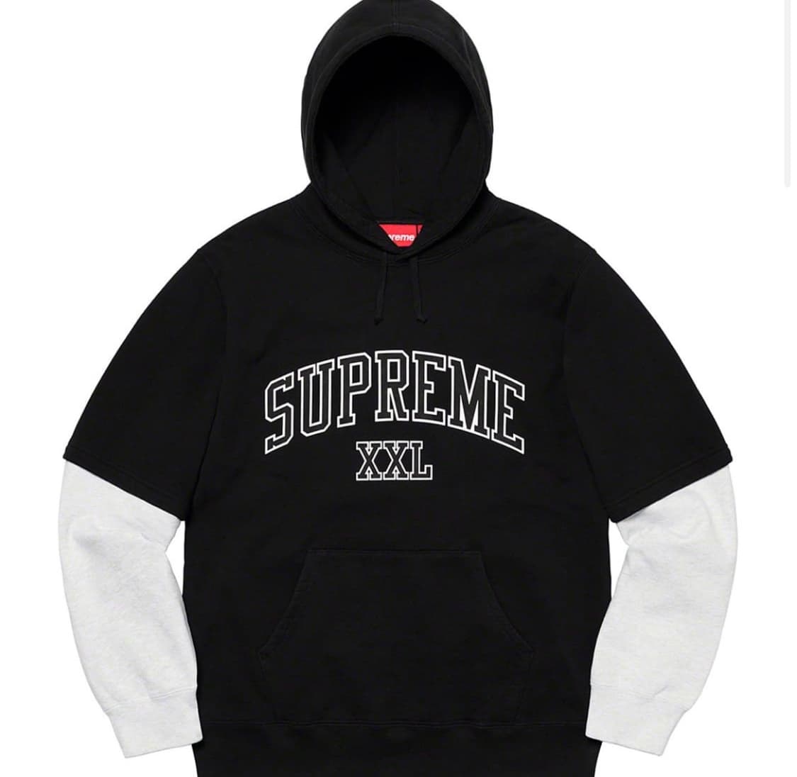 슈프림 xxl 후드 블랙 상품이미지3