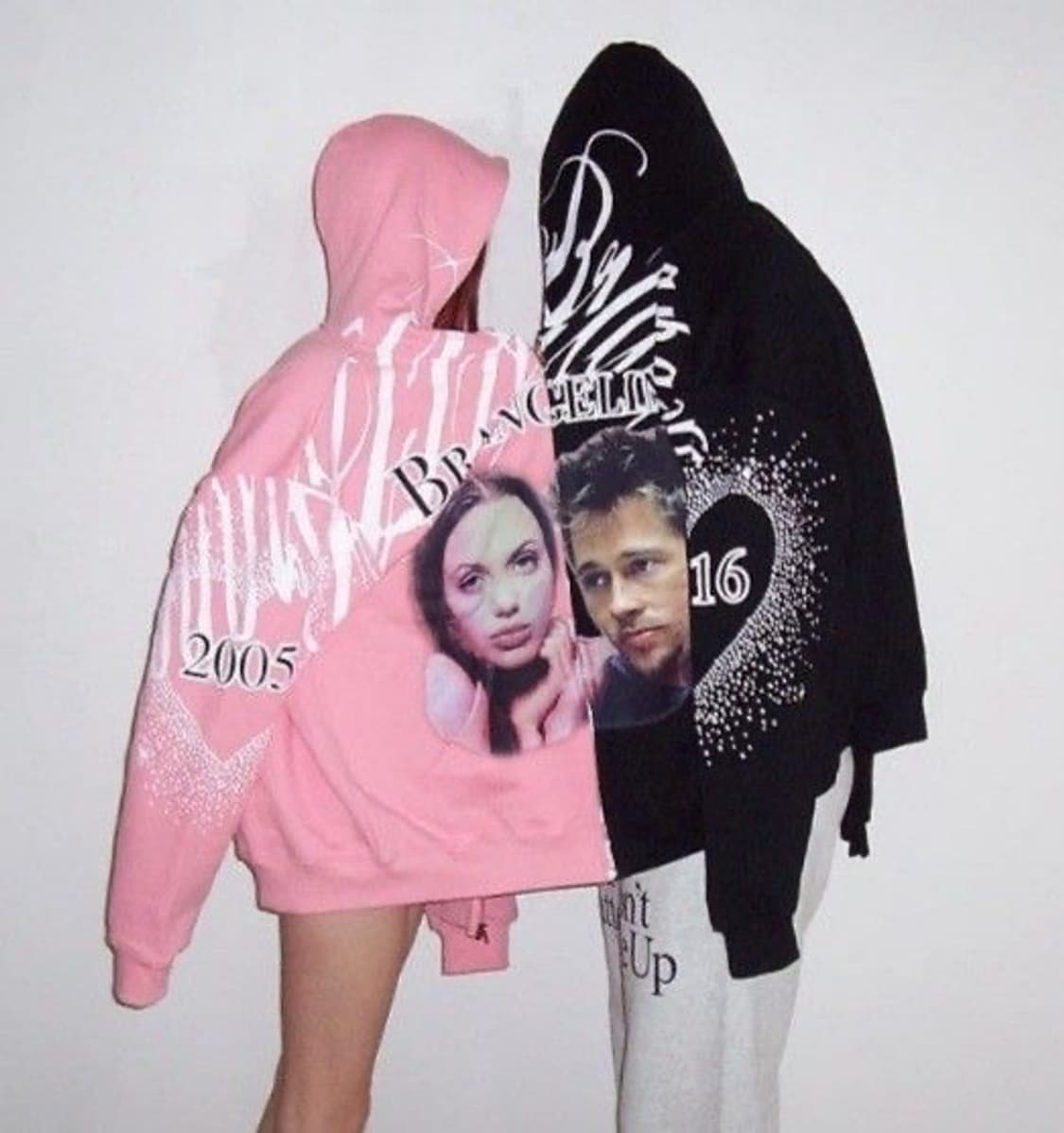 Praying Brangelina hoodie 상품이미지3