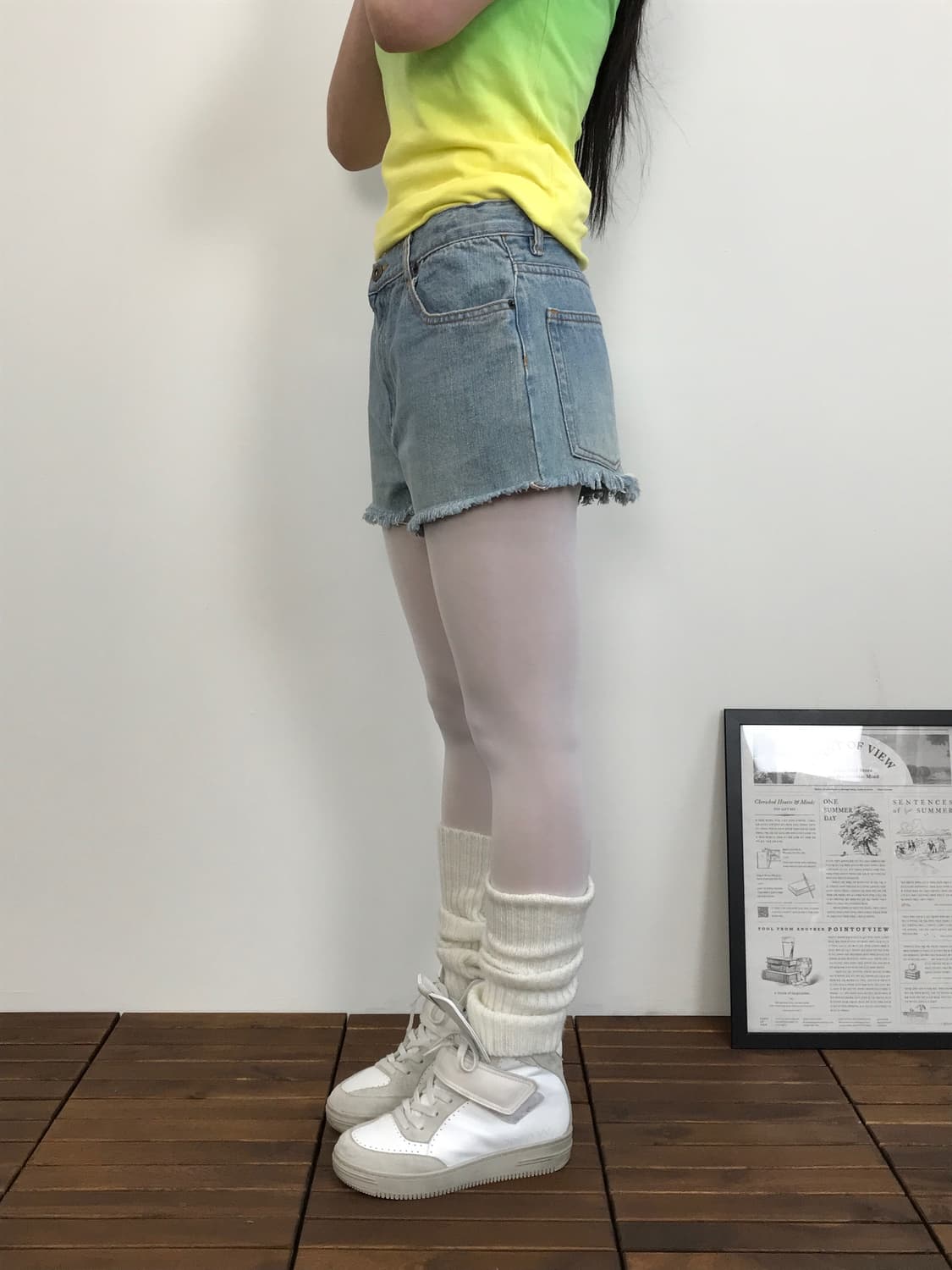 Thomson Denim Cotton Shorts  상품이미지2