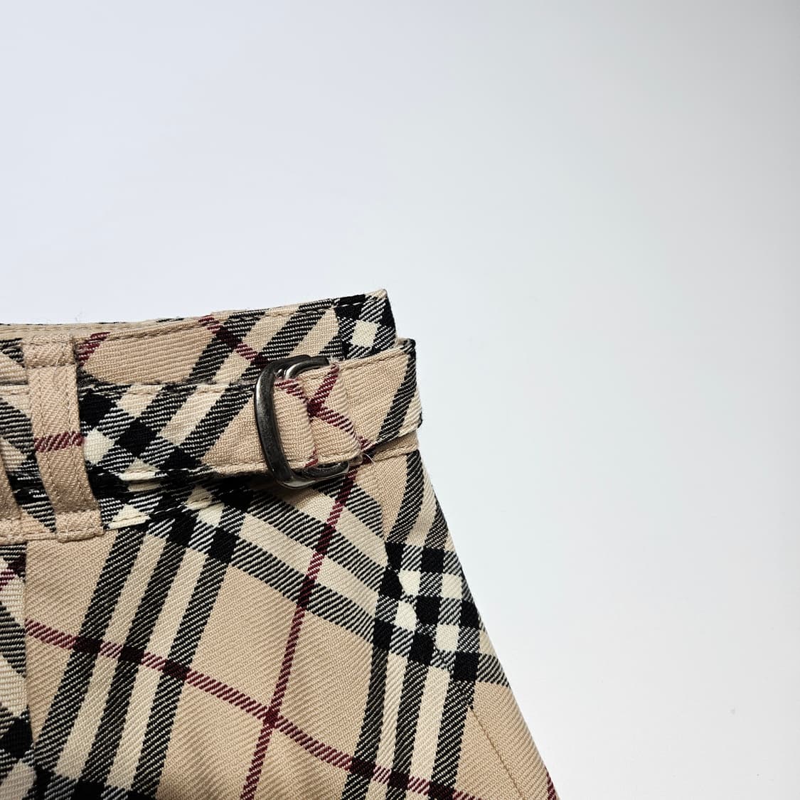 버버리 체크 스커트[38] 상품이미지2