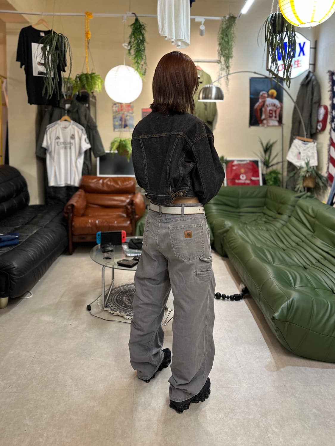 칼하트 B159 싱글니 CHR 카펜터 루즈핏 상품이미지1