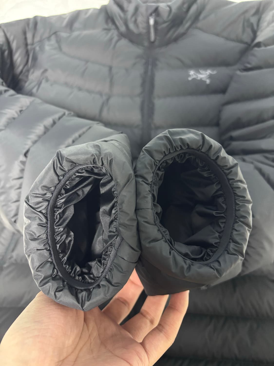 [M] 아크테릭스 세륨 자켓 블랙 논후디 상품이미지4