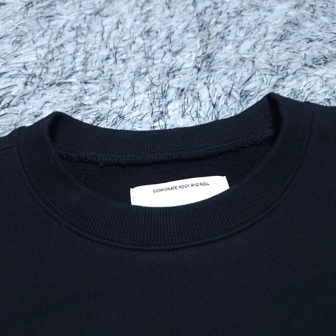 비바스튜디오) M 남자 블랙 맨투맨티셔츠 / 왕눈이샵 상품이미지8