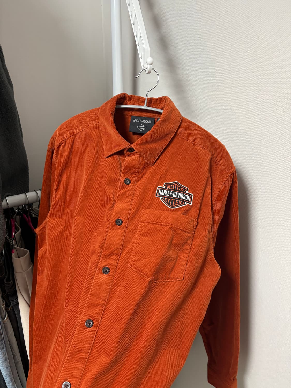 할리데이비슨 코듀로이 셔츠 상품이미지2