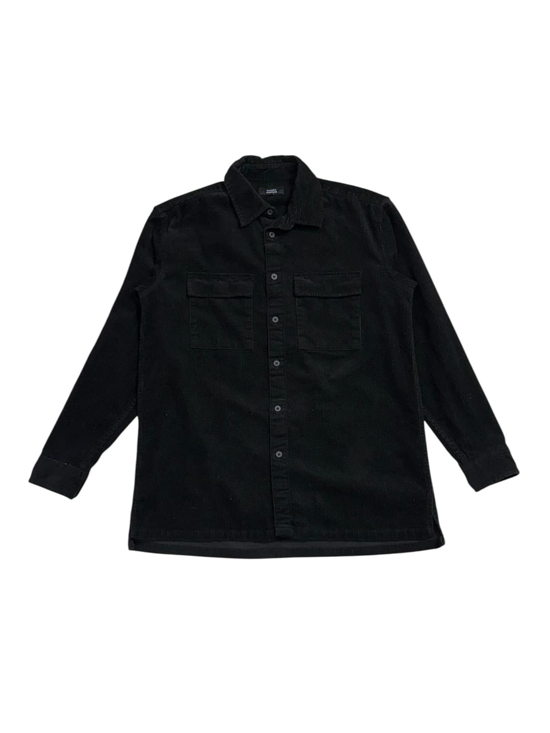 무신사 스탠다드 코듀로이 셔츠 블랙 상품이미지2
