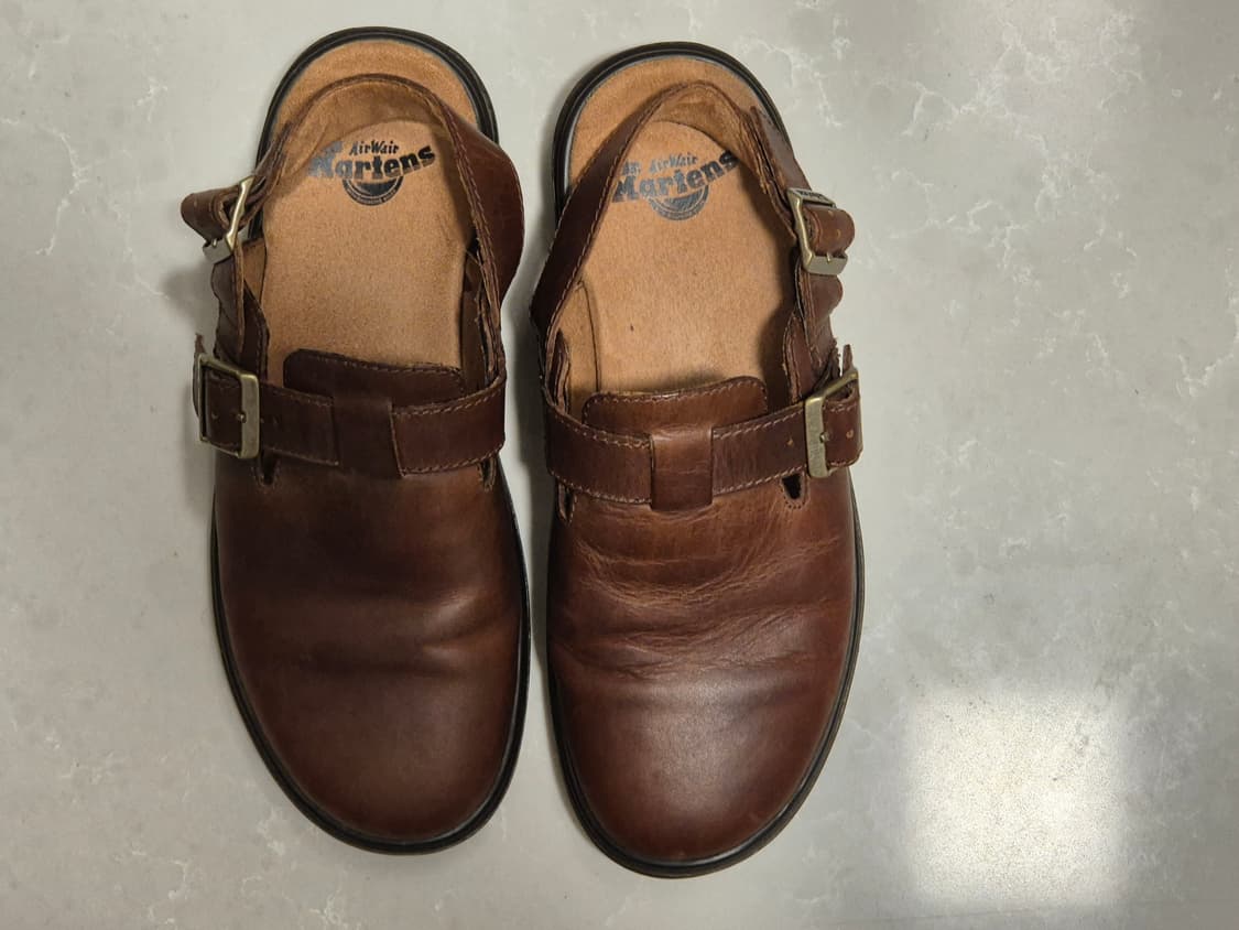 닥터마틴 조지 슬링백 브라운 UK7 상품이미지4