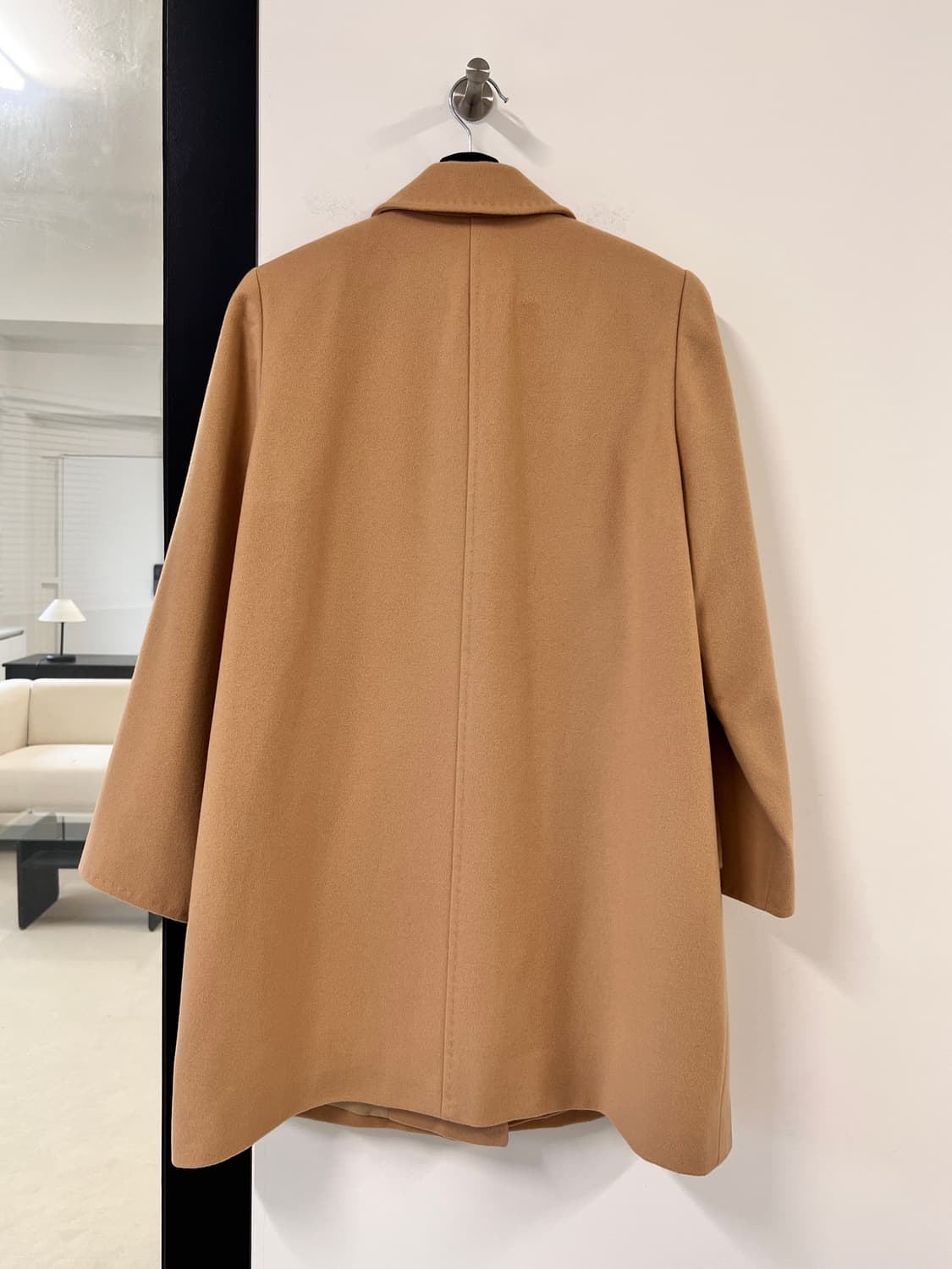 빈티지 캐시미어 100% 하프 코트 상품이미지10