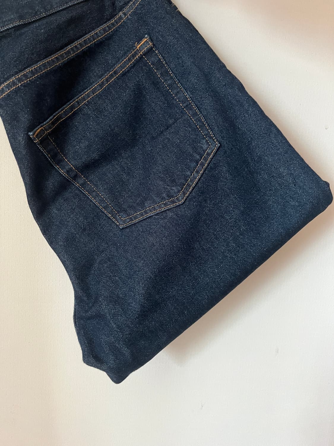 [아르켓] 오션 루즈 스트레이트 데님 / 다크블루  상품이미지3