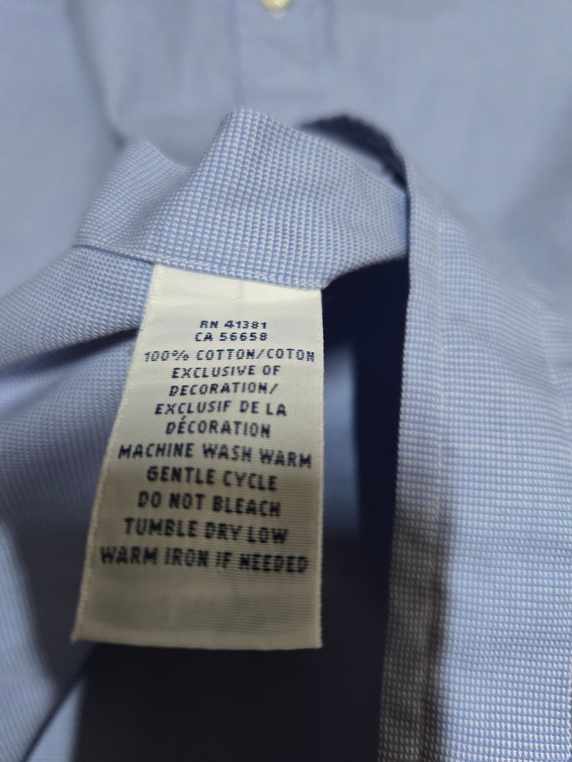 폴로 랄프로렌 남성 블루 셔츠 상품이미지6