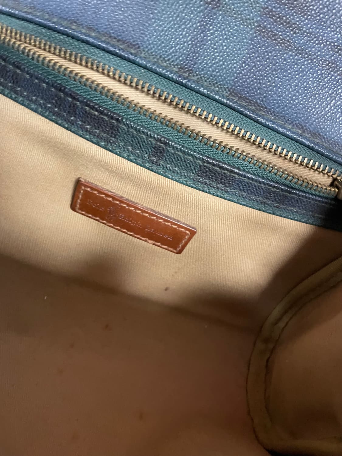 90s vtg Polo Ralph Lauren 블랙워치 크로스 상품이미지5