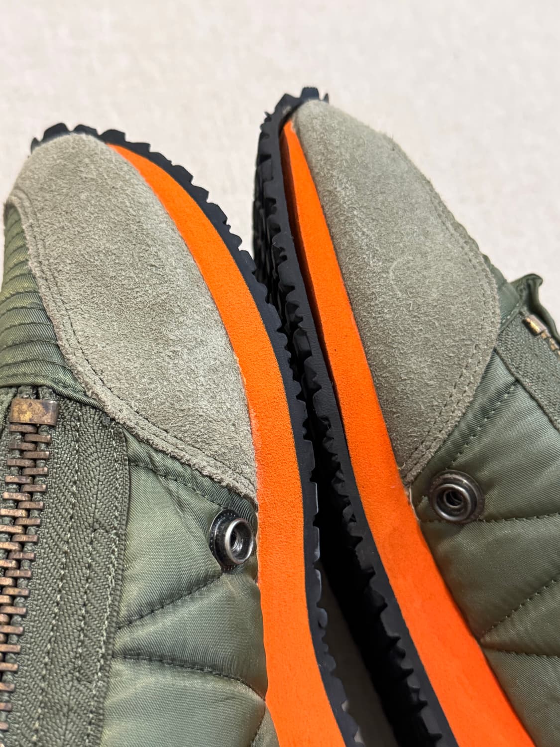 캐피탈 MA-1 카키 스니커즈 상품이미지9