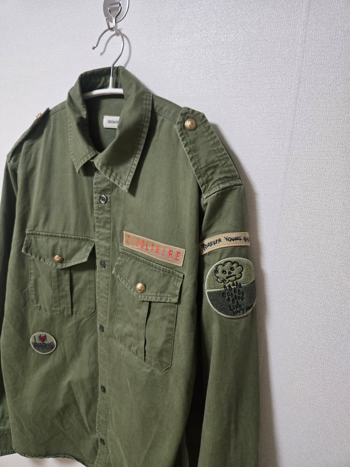 쟈딕앤볼테르 25 s/s 야상 자켓  상품이미지2