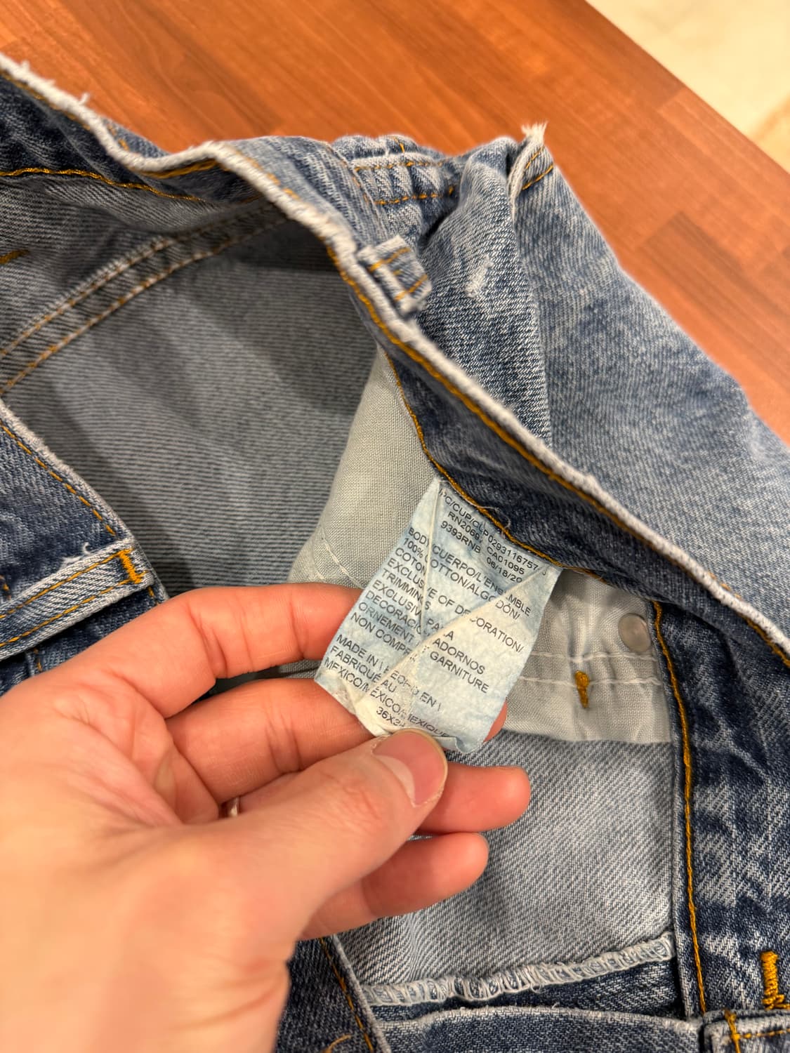 Dickies 디키즈 빈티지 데님 팬츠 (36inch) 상품이미지10