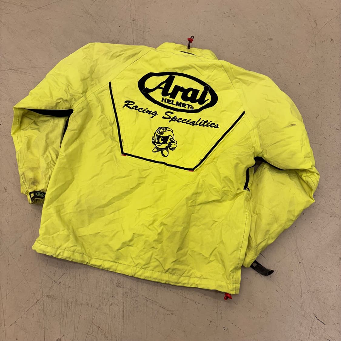 아라이 빅로고 네온 라이더자켓 상품이미지3