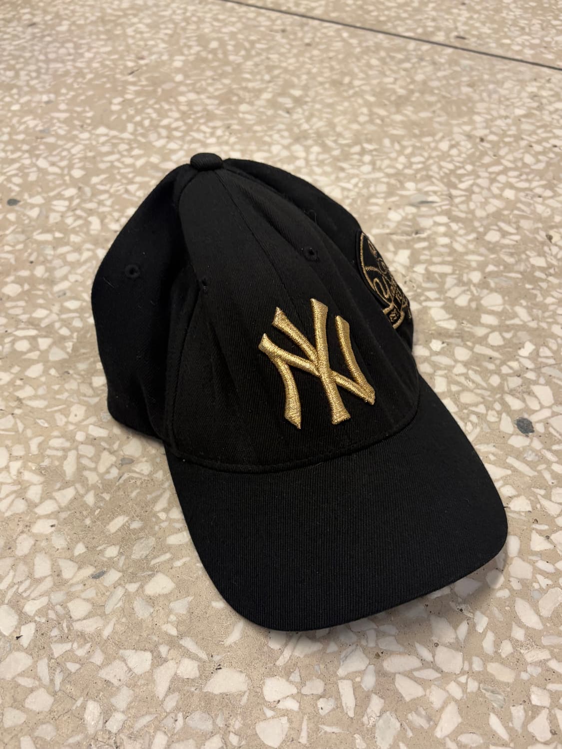 MLB New York Yankees Black Cap  상품이미지1
