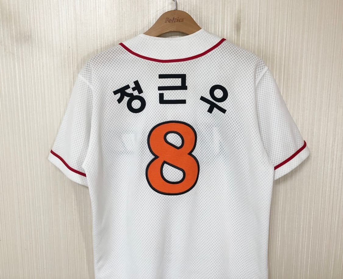 KBO SK와이번스 (왕조)홈유니폼/져지 95 #8 정근우 상품이미지9