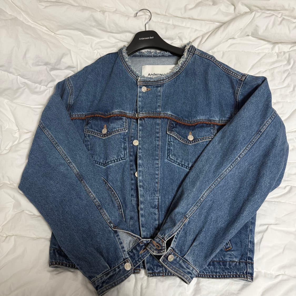 앤더슨벨 레셔 웨스턴 데님 자켓 L 상품이미지4