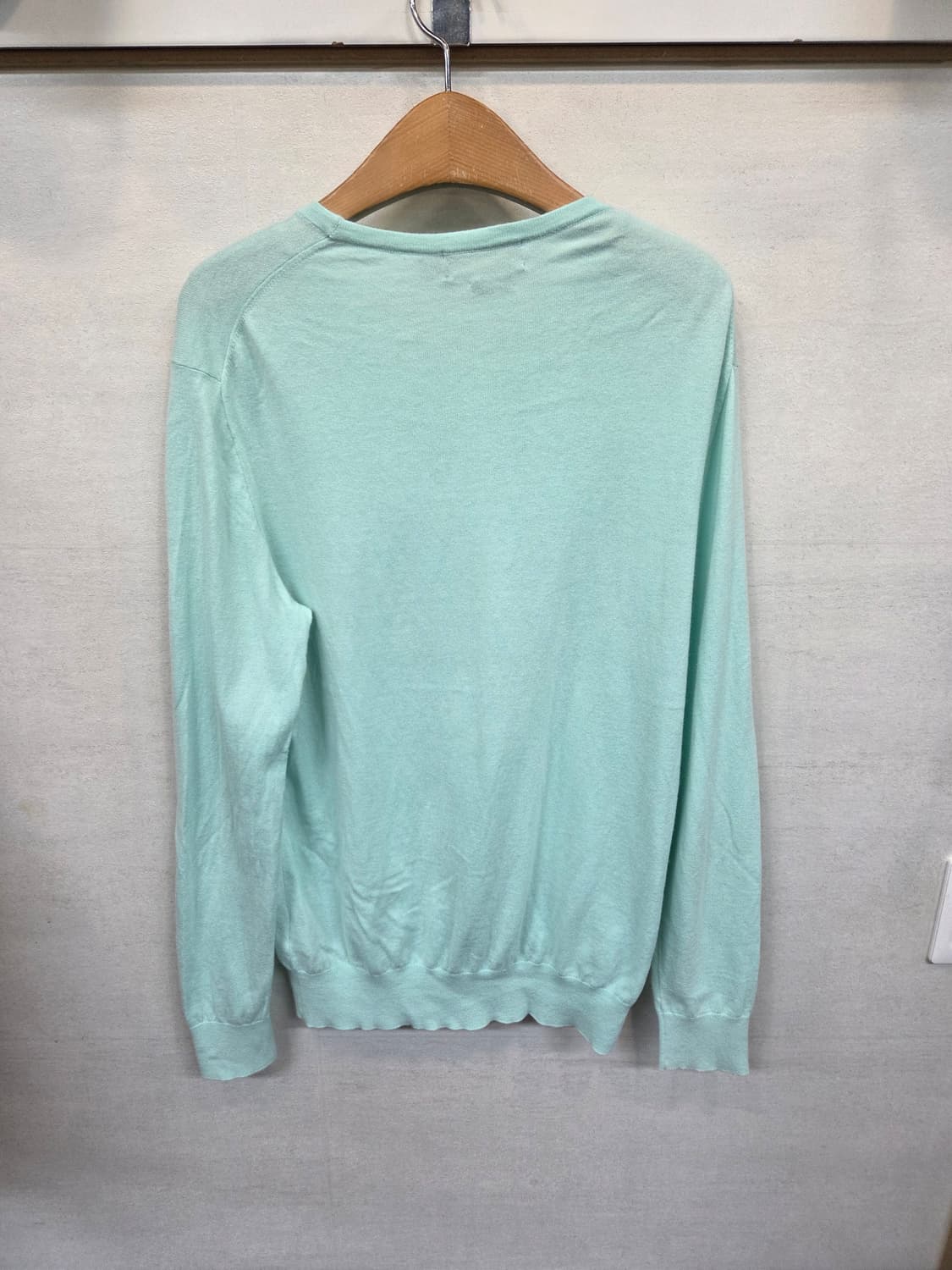 폴로랄프로렌 니트 긴팔 m 슬림 민트색  상품이미지2