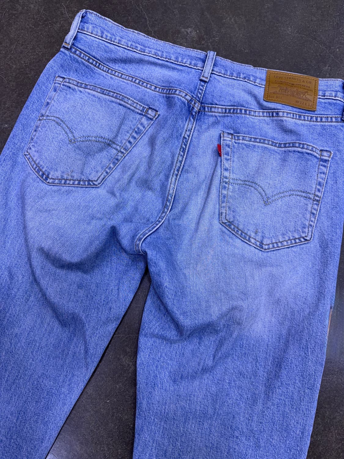 리바이스 511 프리미엄 슬림핏 R탭 빈티지 라이트 워싱 데님팬츠 32 상품이미지7