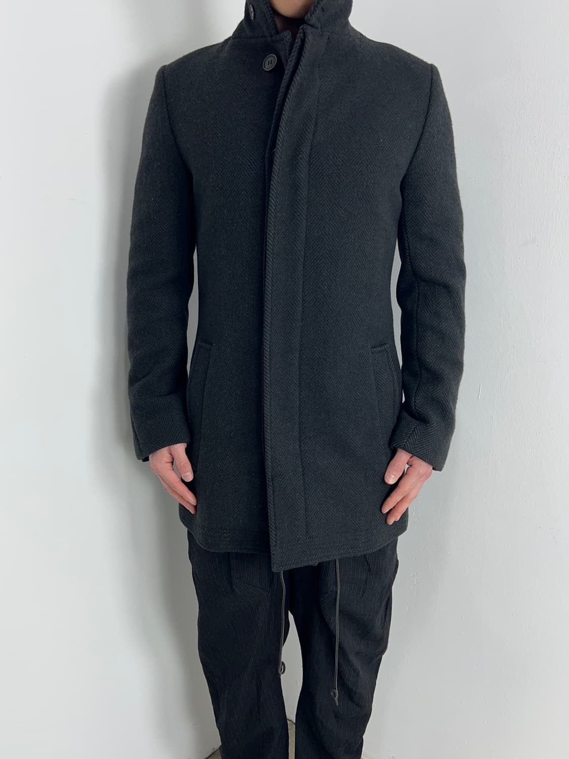 STEPHAN SCHNEIDER 멜튼 울 하이넥 코트 상품이미지2