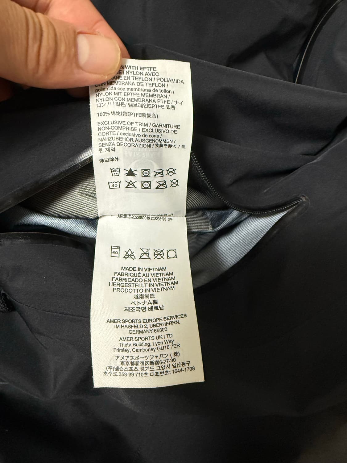 아크테릭스 베타lt 블랙 2xl 사이즈 상품이미지5