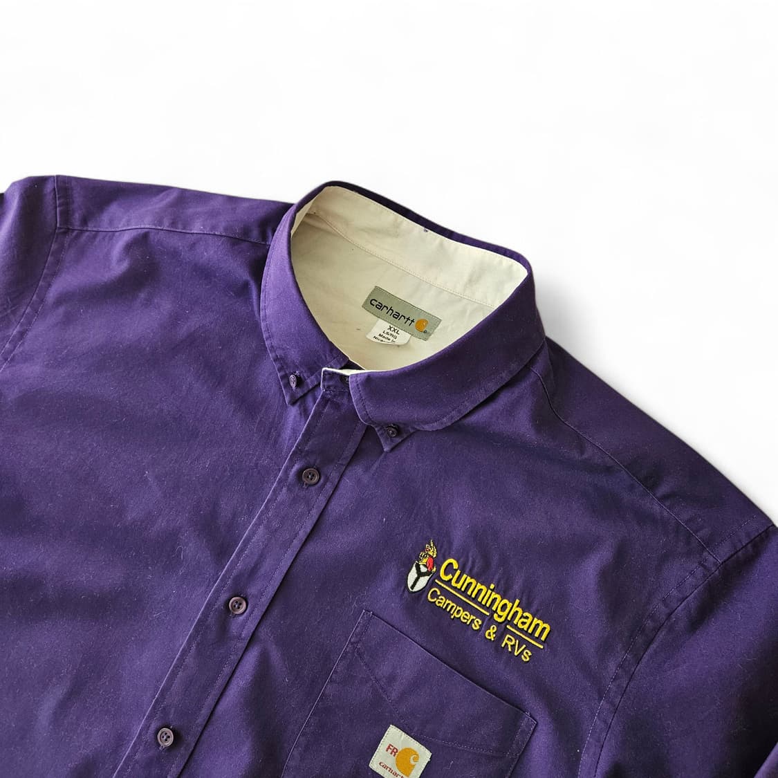 FR칼하트 면 오버핏 긴팔셔츠 XXL 상품이미지3