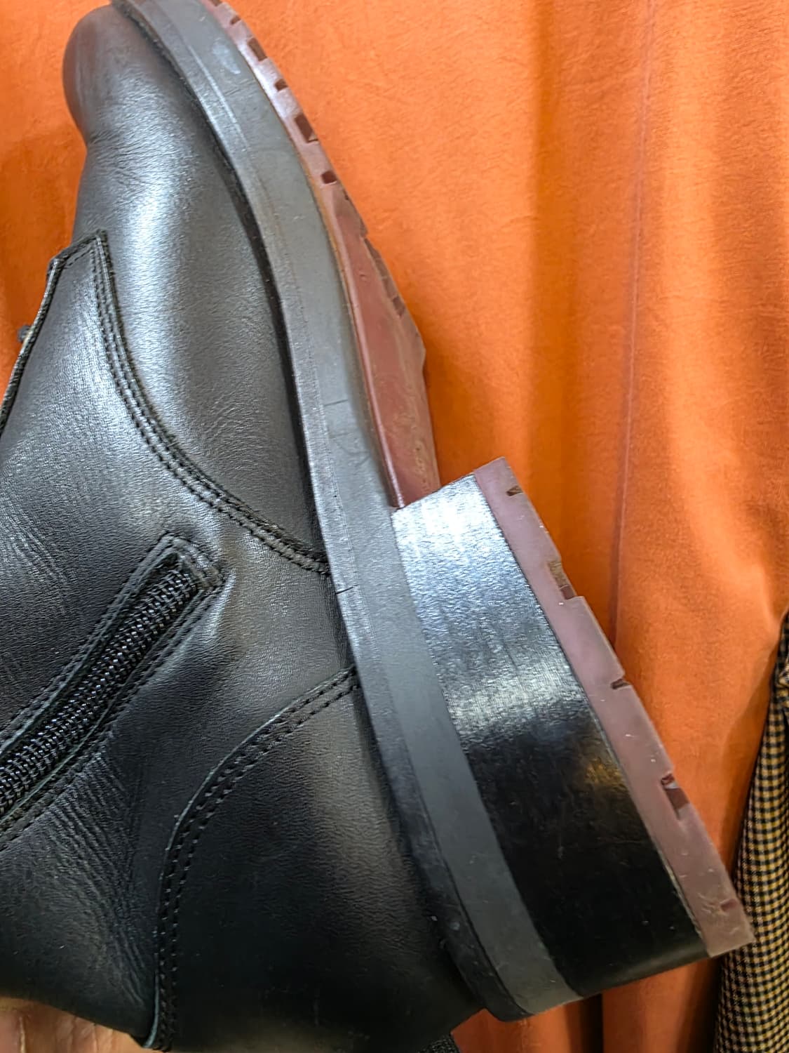 타미힐피거소가죽 워커 상품이미지2