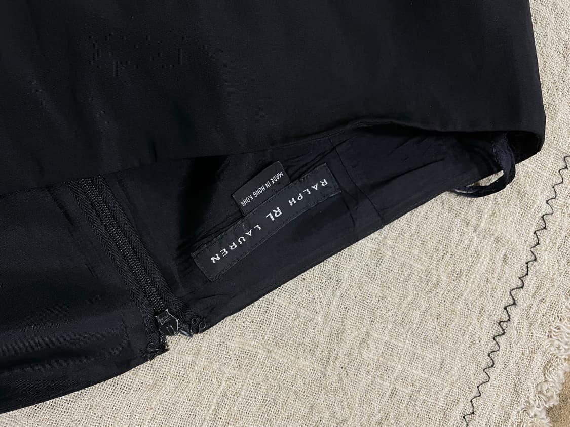 폴로랄프로렌(블랙라벨)/블랙 울스커트(여성66) 상품이미지3