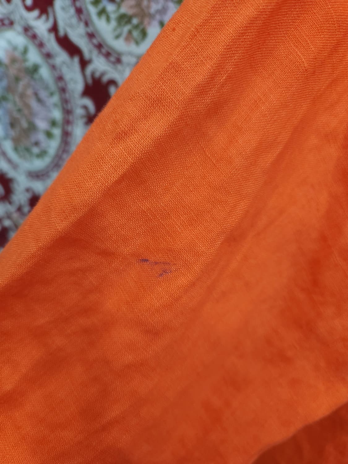 폴로 랄프로렌 오렌지 린넨 셔츠
 상품이미지5