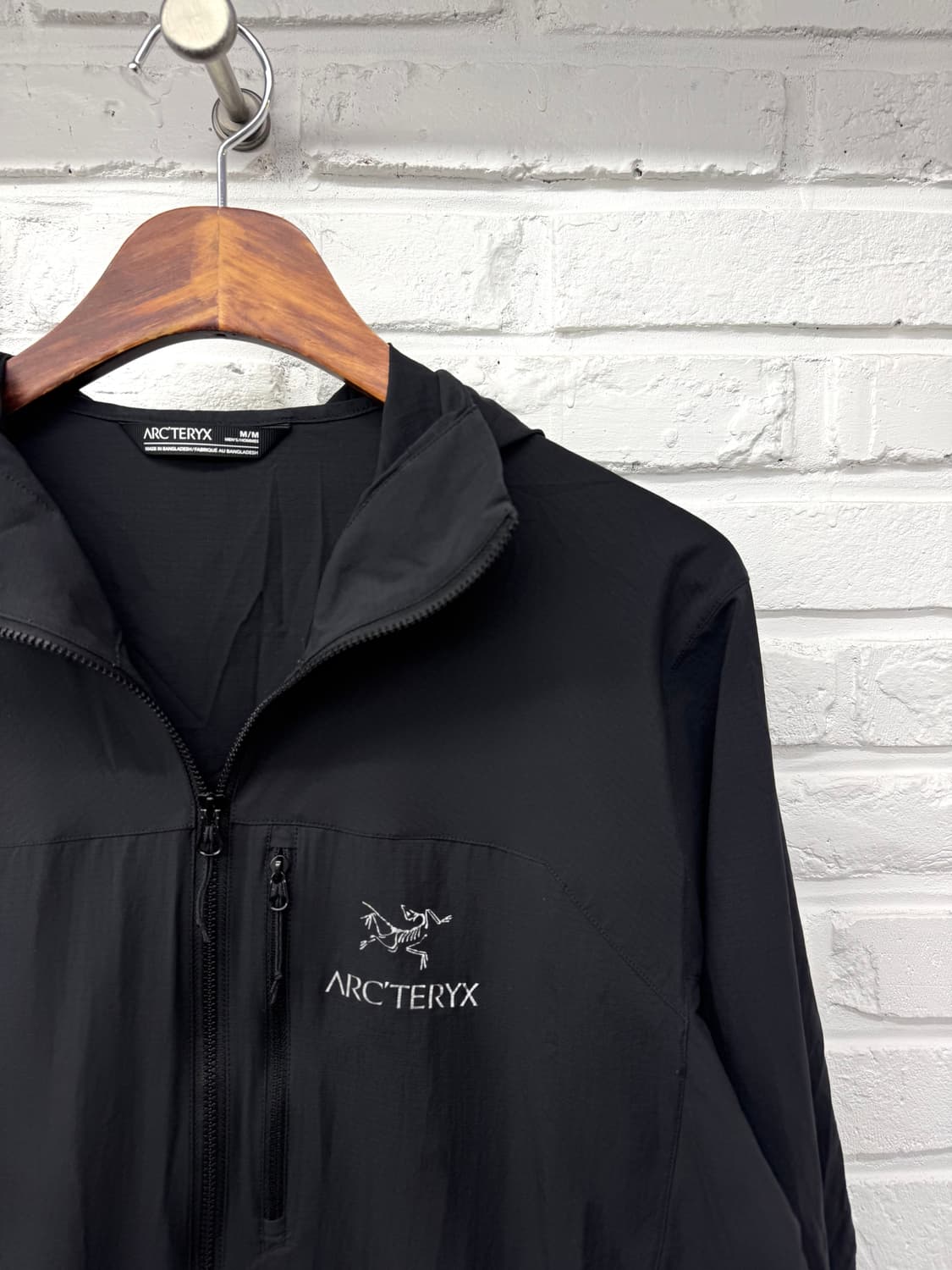 아크테릭스 블랙 스쿼미시 후드 블랙 상품이미지4