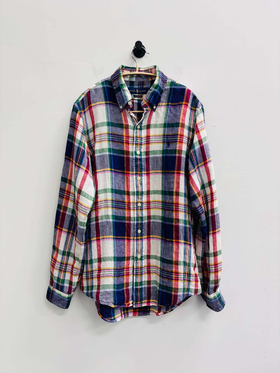폴로 랄프로렌(Polo Ralph Lauren) 멀티 컬러 린넨 셔츠 상품이미지1
