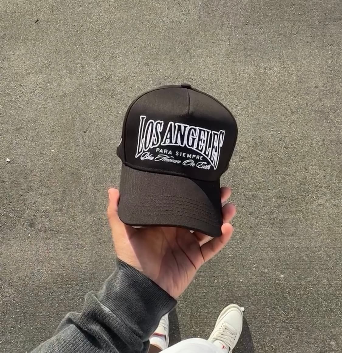 SWORN TO US 로스 엔젤레스 스냅백 블랙 상품이미지1