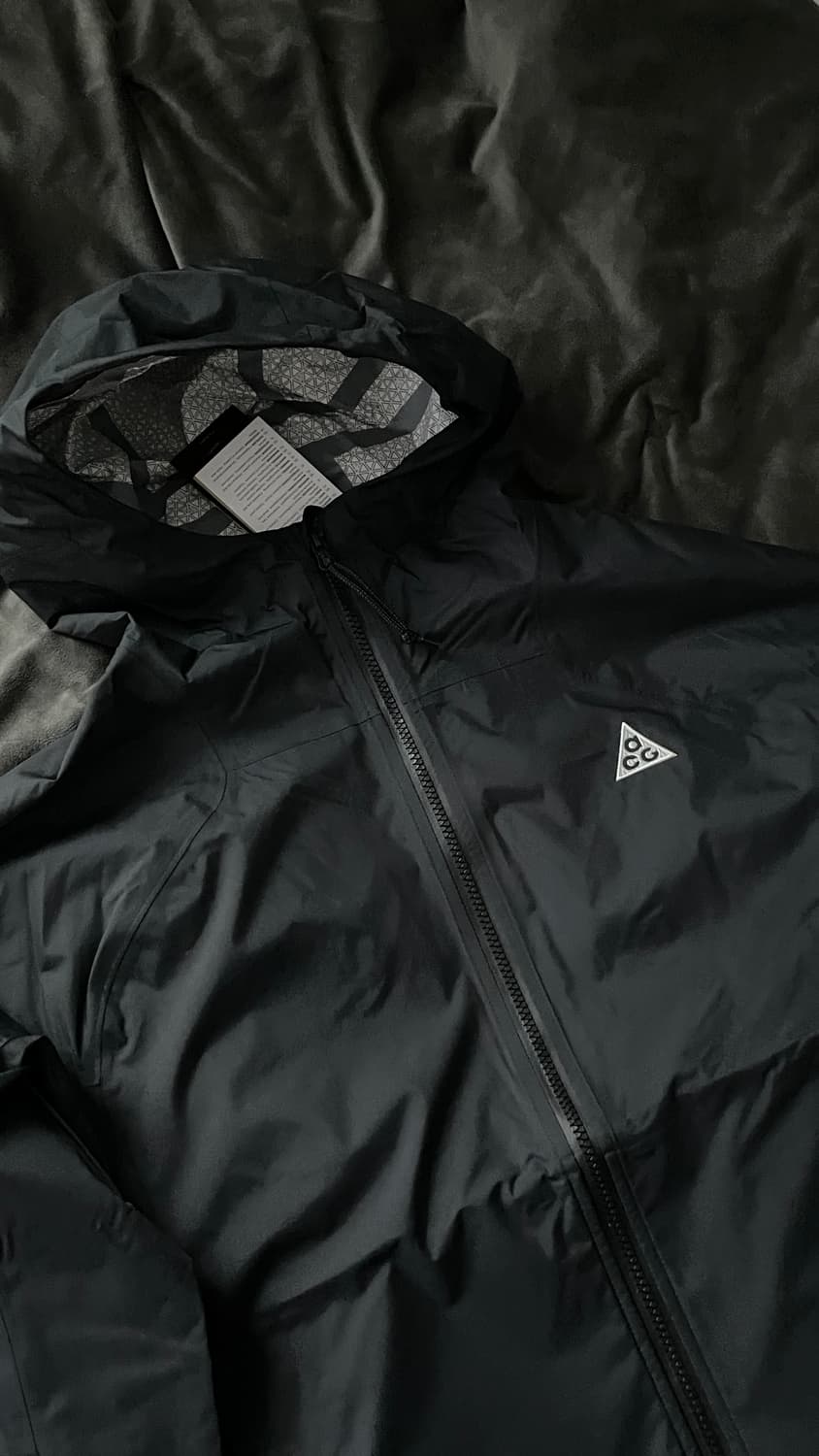 택포 새상품 나이키 ACG 스톰핏 바람막이 블랙 L사이즈 상품이미지1