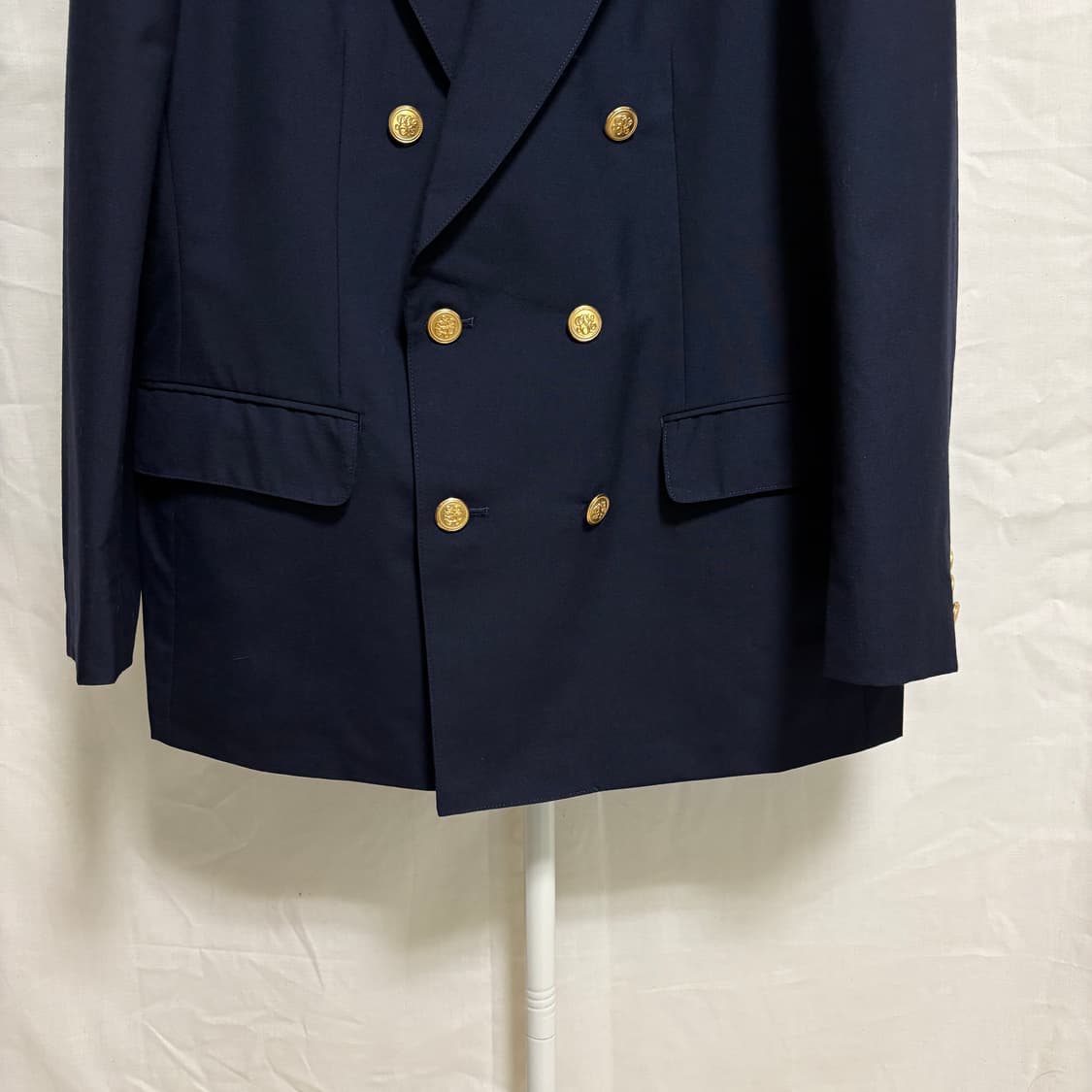 제이프레스 클래식 더블 금장 블레이저 / 네이비, M 상품이미지3