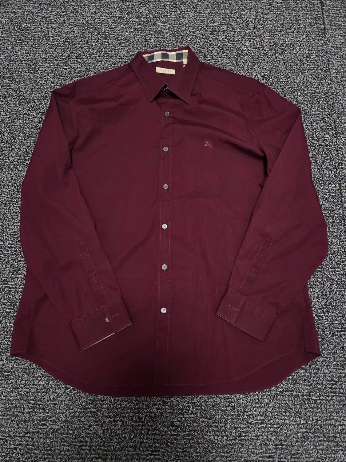 버버리 셔츠/2XL/버건디(16) 상품이미지1