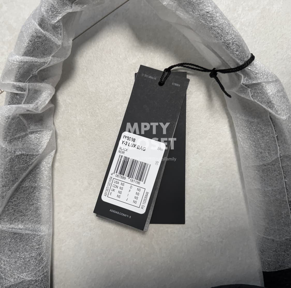 Y-3 요지야마모토 럭스 토트백 숄더백 IY0098 상품이미지6