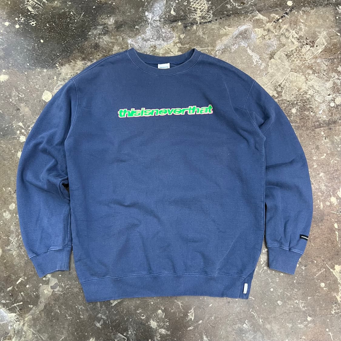 M) 디스이즈네버댓 맨투맨티셔츠 맨투맨티 스웻셔츠 상품이미지1