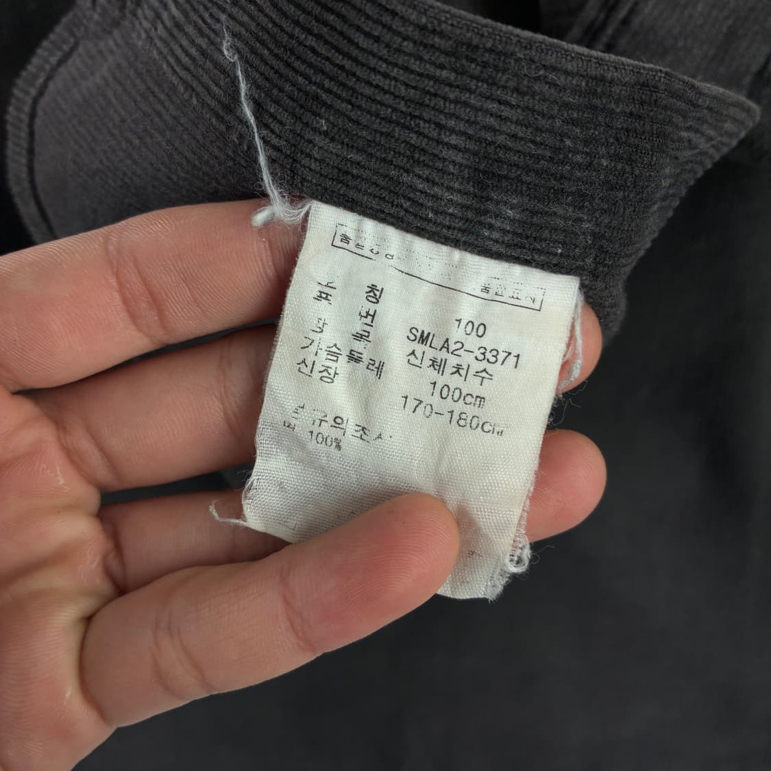 Polo  폴로 랄프로렌 자수 코튼 다크브라운 코듀로이 셔츠 상품이미지5