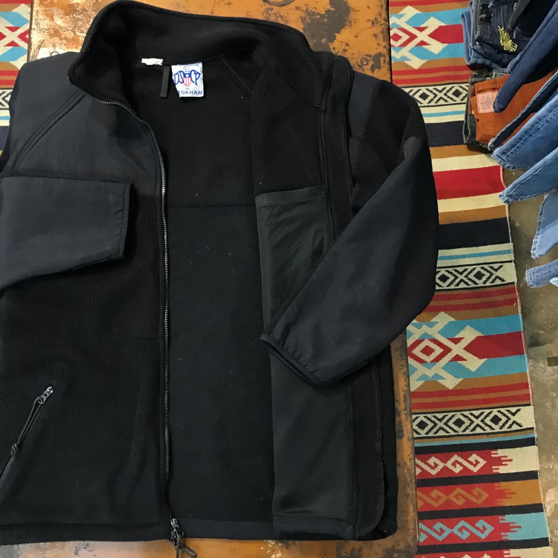 US army 미군 투웨이 집업 플리스 자켓 남성 115 빅사이즈 상품이미지6